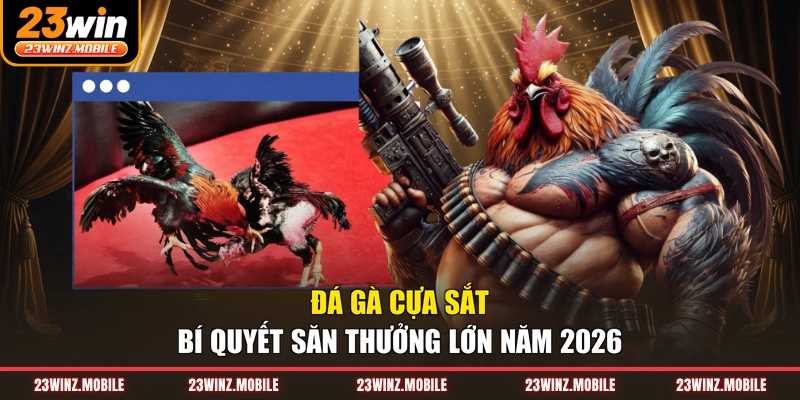Đá Gà Cựa Sắt - Bí Quyết Săn Thưởng Lớn Năm 2026